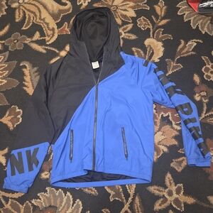 *LAST DAY* Victoria's Secret Black and Blue Windbreaker